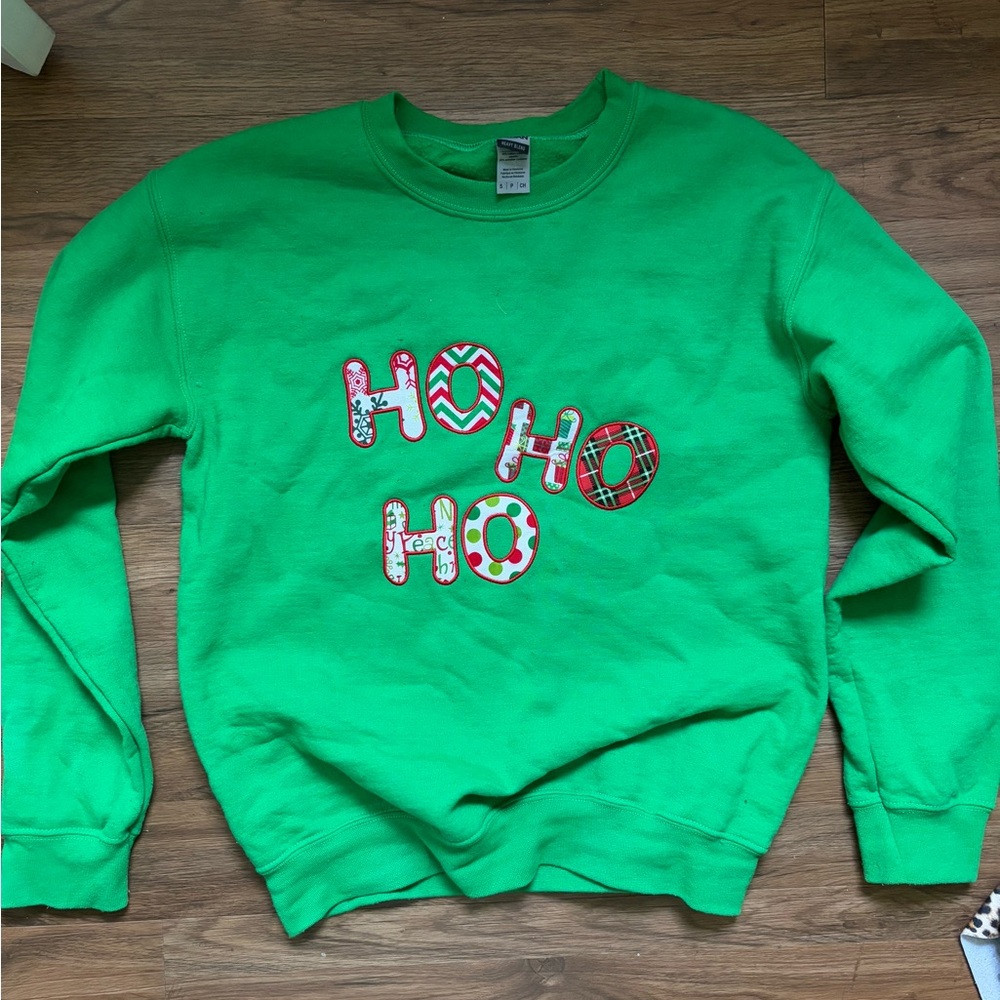 Embroidered Christmas Ugly Sweater